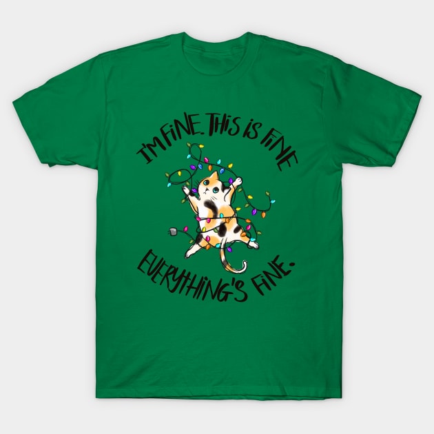 Funny Christmas gift for cat lovers 🎁 T-Shirt by Anonic